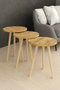 Hanah Home Set de Mesas Apilables Ck152Ck - Pino